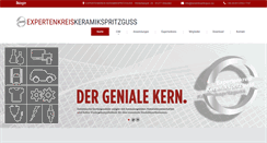 Desktop Screenshot of keramikspritzguss.eu